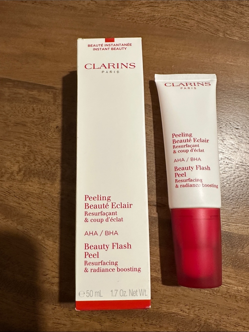 🆕 Clarins Beauty Flash Peel 1.7 oz - still sealed